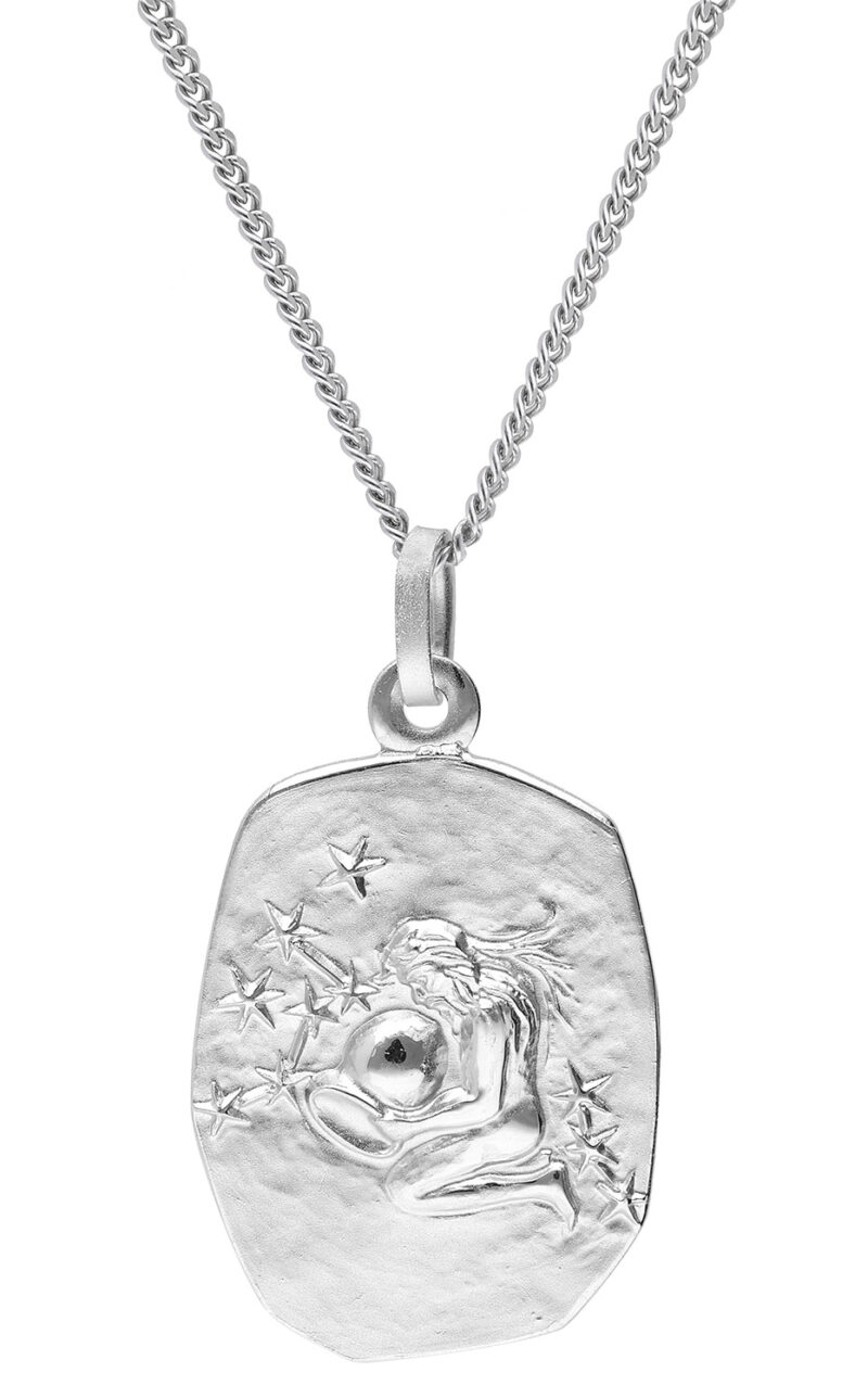 trendor 15330-02 Sternzeichen Wassermann Halskette Silber 925