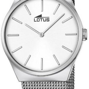 Lotus Quarzuhr Lotus Damen Uhr Elegant L18288/1, (Armbanduhr), Damenuhr tonneau, mittel (ca. 31mm), Edelstahlarmband, Elegant-Style