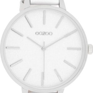OOZOO Quarzuhr Oozoo Damen Armbanduhr Timepieces Analog, (Armbanduhr), Damenuhr rund, groß (ca. 42mm) Lederarmband, Fashion-Style