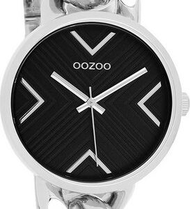 OOZOO Quarzuhr Oozoo Damen Armbanduhr Timepieces Analog, (Armbanduhr), Damenuhr rund, mittel (ca. 34mm), Edelstahlarmband, Fashion-Style