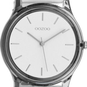 OOZOO Quarzuhr Oozoo Damen Armbanduhr Timepieces Analog, (Armbanduhr), Damenuhr rund, mittel (ca. 36mm), Lederarmband, Casual-Style
