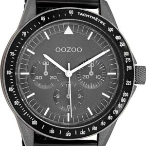 OOZOO Quarzuhr Oozoo Herren Armbanduhr Timepieces Analog, (Armbanduhr), Herrenuhr rund, groß (ca. 45mm), Metall, Mesharmband, Casual-Style