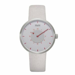 M&M Quarzuhr Armbanduhren Microfaser Vegan Line, (1-tlg), Analoguhr rund, Designer Uhr, deutsche Manufaktur, inkl. edles Etui