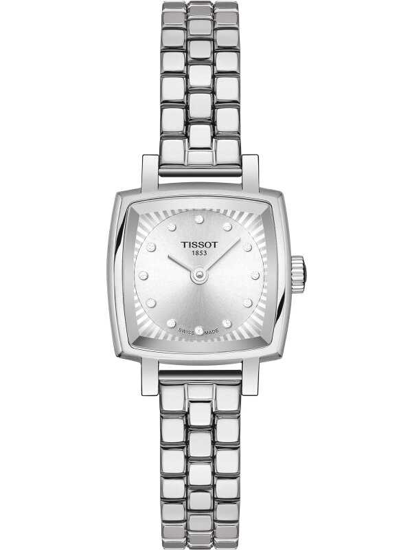 TISSOT® LOVELY Diamant Gliederarmband Damenuhr - T058.109.11.036.01 - Silber - Quarz-Uhrwerk