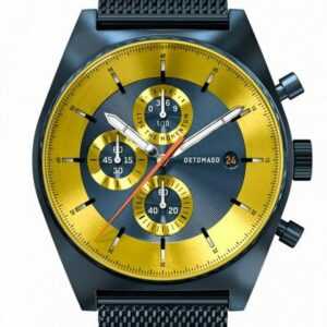 DETOMASO Chronograph D10 LIMITED EDITION BLUE YELLOW