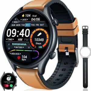 Motsfit Smartwatch (1,32 Zoll, Android iOS)