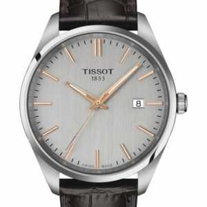 TISSOT® PR100 Grau Braun - T150.410.16.031.00 - Quarz-Uhrwerk