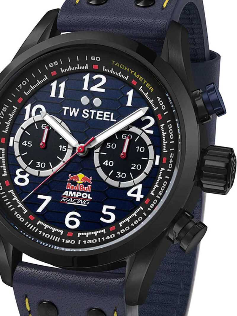 TW-Steel VS94 Volante Red Bull Ampol Racing Chronograph Herrenuhr 48mm 10ATM