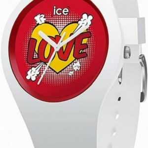 ice-watch Quarzuhr, ICE-WATCH ICE love Heart Damenuhr mit Silikonarmband 015267