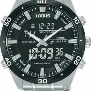 LORUS Chronograph Lorus Herren-Uhren Analog Quarz, Sportuhr