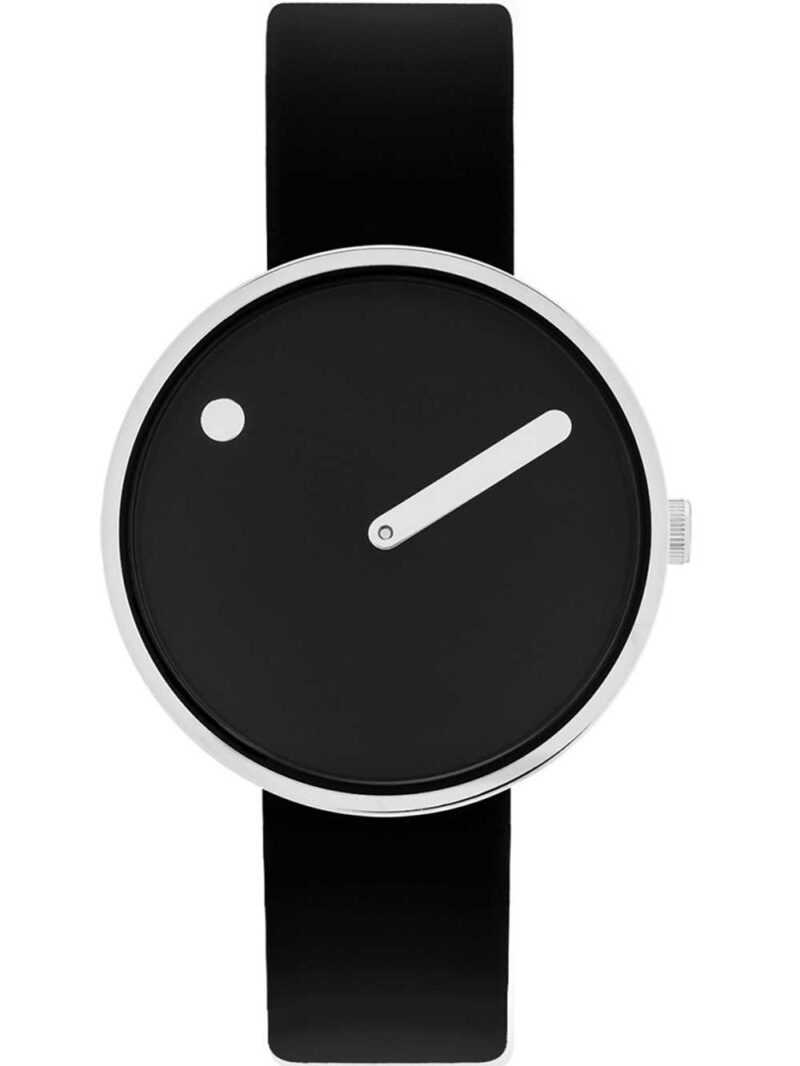 PICTO 34070-4114 Damenuhr Black and Steel 34mm 5ATM