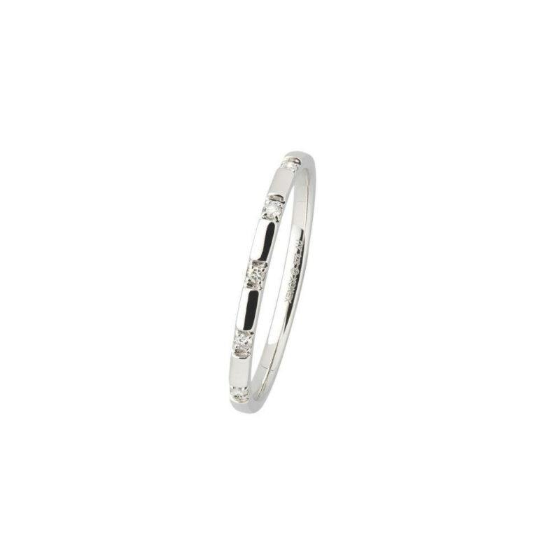 Xenox Damen Diamanten Ring Größe 54 Silber XG4422/54