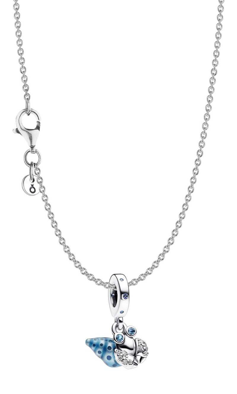 Pandora 15817 Damen-Halskette Leuchtender Einsiedlerkrebs Set