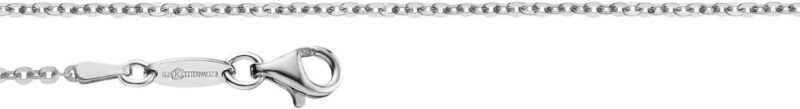 Der Kettenmacher Unisex Halskette Brilliantkette 45cm Silber B1-45S