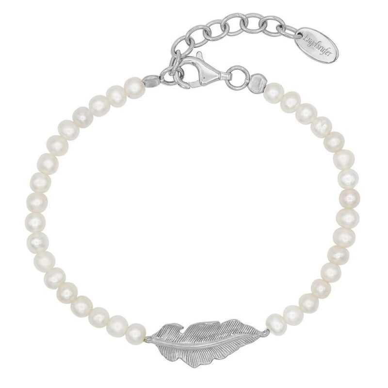 Engelsrufer Damen Perlen Armband Silber ERB-GLORY-FEDE