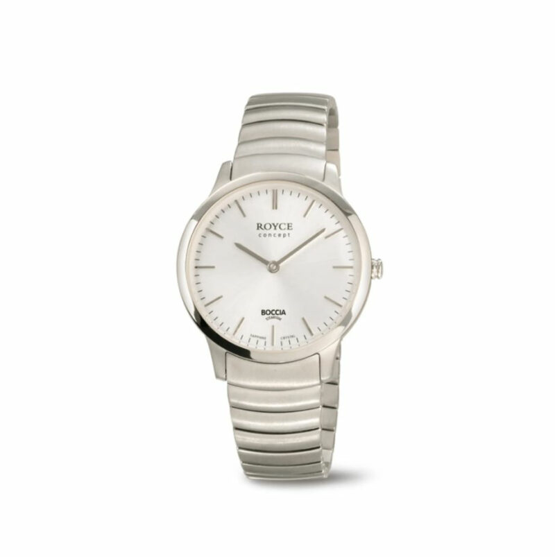 Boccia Damen Uhr Royce Concept Titan Silber 3321-01