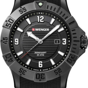 Wenger 01.0641.134 Seaforce Taucheruhr Herrenuhr 43mm 20ATM