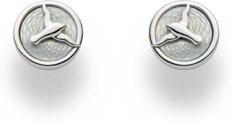 DUR Damen Ohrring"weiße Möwe" aus 925er Silber O5154