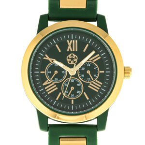 Gabriele Iazzetta Armband-Uhr, Chrono-Optik, Silikonband
