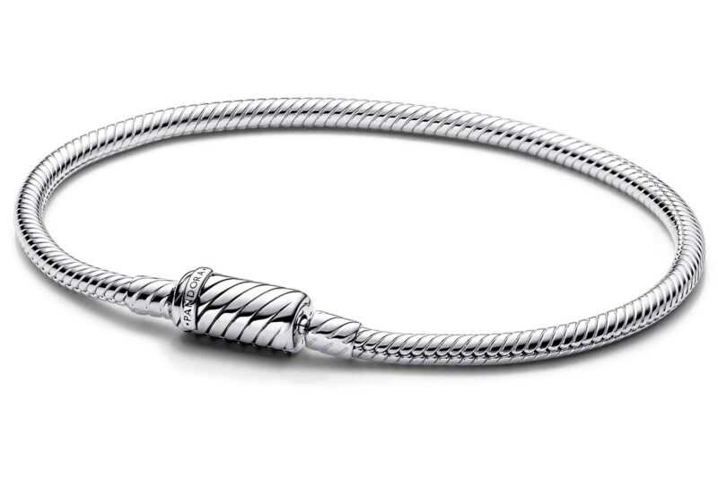 Pandora 590122C00 Damen-Armband Sliding mit Magnetschließe Silber