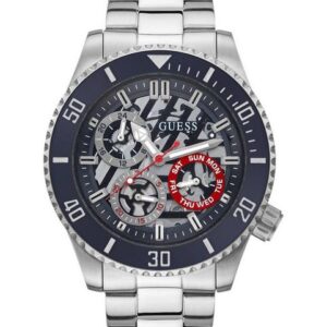 Guess Multifunktionsuhr Guess GW0488G1 Herrenuhr Axle 45mm 5ATM