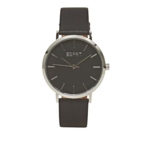 Esprit Chronograph Edelstahl-Uhr mit Lederarmband