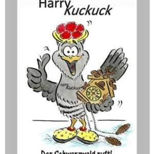 HarryKuckuck - Der Schwarzwald ruft (Tischkalender 2024 DIN A5 hoch), CALVENDO Monatskalender