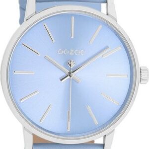 OOZOO Quarzuhr Oozoo Damen Armbanduhr Timepieces Analog, Damenuhr rund, mittel (ca. 36mm) Lederarmband, Fashion-Style
