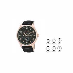 Pulsar Quarzuhr Pulsar Herrenuhr Pulsar PW9002X1 44mm Armbanduhr Uhr Schwarz