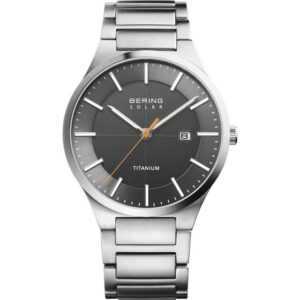 Bering Chronograph BERING / Watch / Titanium/ Men 15239-779 ZB grau
