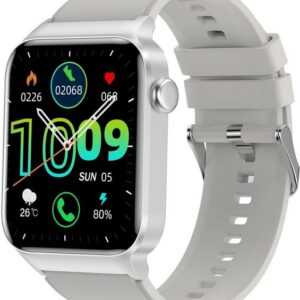 Donerton Smartwatch (1,85 Zoll, Android, iOS), mit Telefonfunktion/Message Reminder, 112+Sportmodi IP68 Wasserdicht