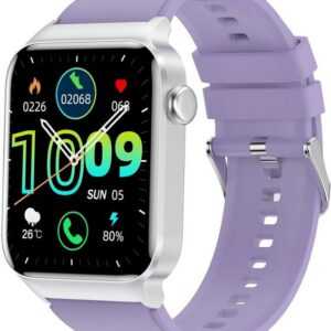 Donerton Smartwatch (1,85 Zoll, Android, iOS), mit Telefonfunktion/Message Reminder, 112+Sportmodi IP68 Wasserdicht