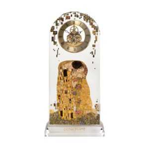 Goebel Tischuhr Der Kuss Tischuhr Artis Orbis Gustav Klimt Bunt Glas