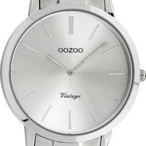 OOZOO Quarzuhr Oozoo Damen Armbanduhr Timepieces Analog, Damenuhr rund, groß (ca. 42mm) Metallarmband, Fashion-Style