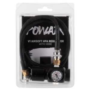 PowAir V1 Airsoft HPA Regulator mit Schlauchsystem (0-230 PSI)