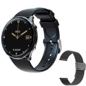Welikera Smartwatch, Bluetooth-Anruf Gesundheitserfassung Schrittzähler Smartwatch