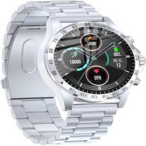 findtime Smartwatch (1,28 Zoll, Android, iOS), mit Herzfrequenzmesser,Schrittzähler,Kalorienzähler, Wasserdicht, 3ATM
