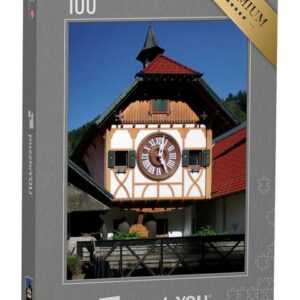 puzzleYOU Puzzle Triberg, Schwarzwald: größte Kuckucksuhr der Welt, 100 Puzzleteile, puzzleYOU-Kollektionen
