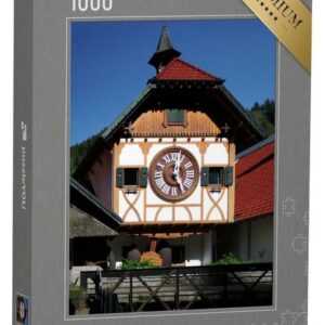 puzzleYOU Puzzle Triberg, Schwarzwald: größte Kuckucksuhr der Welt, 1000 Puzzleteile, puzzleYOU-Kollektionen