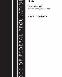 Code of Federal Regulations, Title 32 National Defense 191-399, Revised as of July 1, 2023