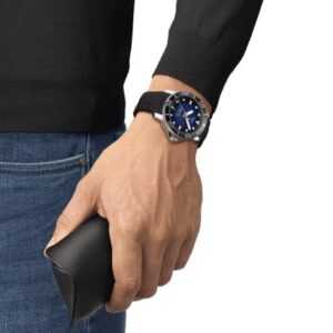 Tissot Schweizer Uhr Herrenuhr Seastar 1000 Powermatic 80