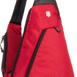 Die sportive Bodybag von Victorinox ist aus strapazierfähigem Polyester und ist perfekt für Ihren urbanen Alltag. Er ist nicht nur funktional