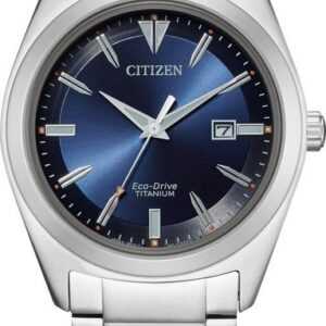 Citizen Titanuhr Super Titanium, AW1640-83L, Armbanduhr, Herrenuhr, Solar
