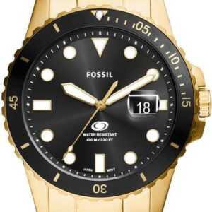 Fossil Quarzuhr FOSSIL BLUE DIVE, FS6035, Armbanduhr, Herrenuhr, Datum, analog