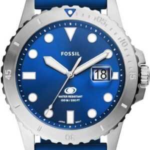 Fossil Quarzuhr FOSSIL BLUE, FS5998, Armbanduhr, Herrenuhr, Datum, analog
