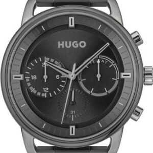 HUGO Multifunktionsuhr #ADVISE, 1530234, Quarzuhr, Armbanduhr, Herrenuhr, Datum mit Tag und Wochentag