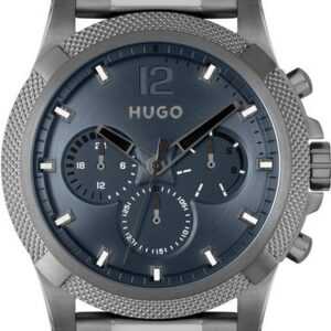 HUGO Multifunktionsuhr #IMPRESS - FOR HIM, 1530298, Quarzuhr, Armbanduhr, Herrenuhr, Datum, 12/24-Stunden-Anzeige