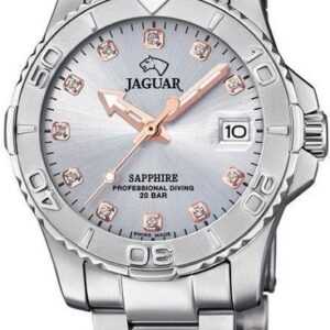 Jaguar Quarzuhr Executive Diver, J870/2, Armbanduhr, Damenuhr, Saphirglas, Swiss Made