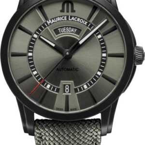 MAURICE LACROIX Automatikuhr Pontos Day/Date, PT6358-DLB04-630-5, Armbanduhr, Herrenuhr, limitiert auf 1000 Stück, Swiss Made
