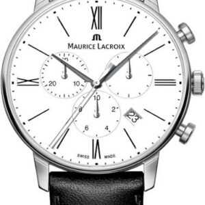 MAURICE LACROIX Chronograph ELIROS Quarz Chrono, Quarzuhr, Armbanduhr, Herrenuhr, Swiss Made, Datum, Stoppfunktion